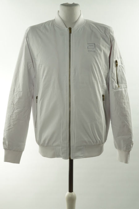 Kurtka biała bomberka