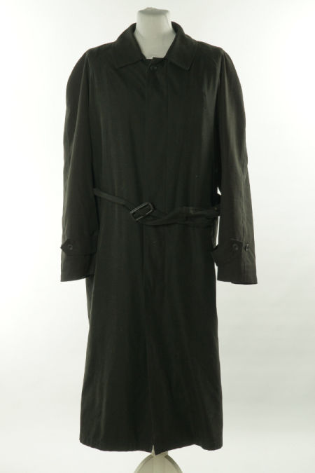 Płaszcz długi czarny