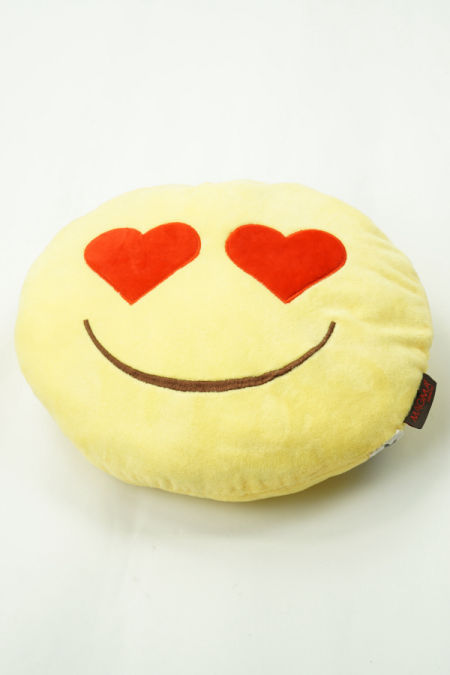 Poduszka emotka żółta