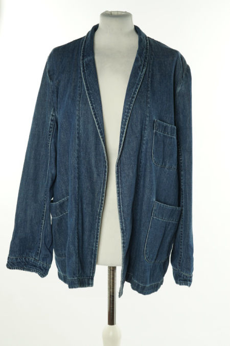 Narzutka jeansowa granatowa