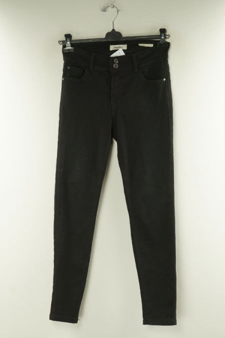 Spodnie czarne jeansowe
