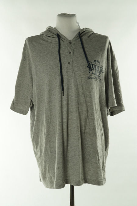 Koszulka szara z kapturem