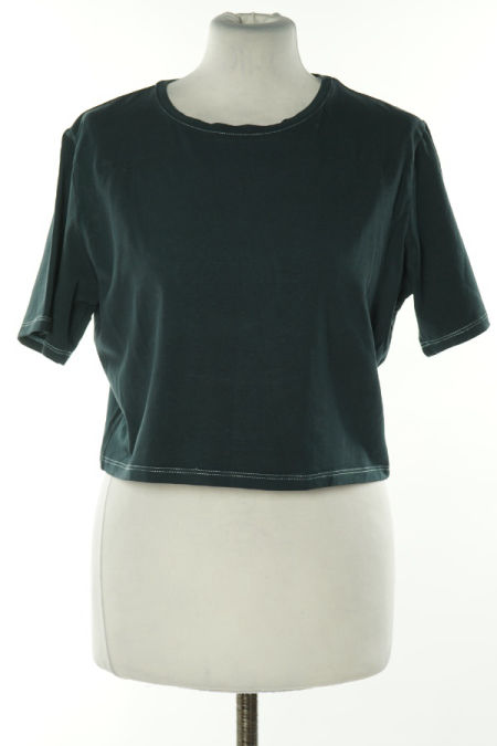 Top granatowy gładki