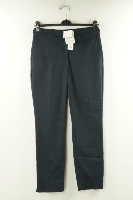 Spodnie granatowe  z kantem