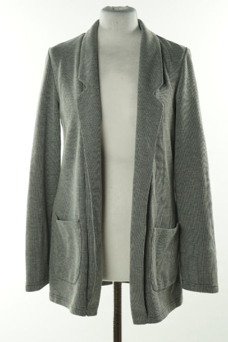 Narzutka marynarkowa szara w paski