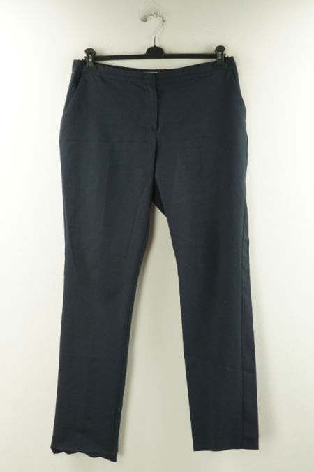 Spodnie materiałowe granatowe