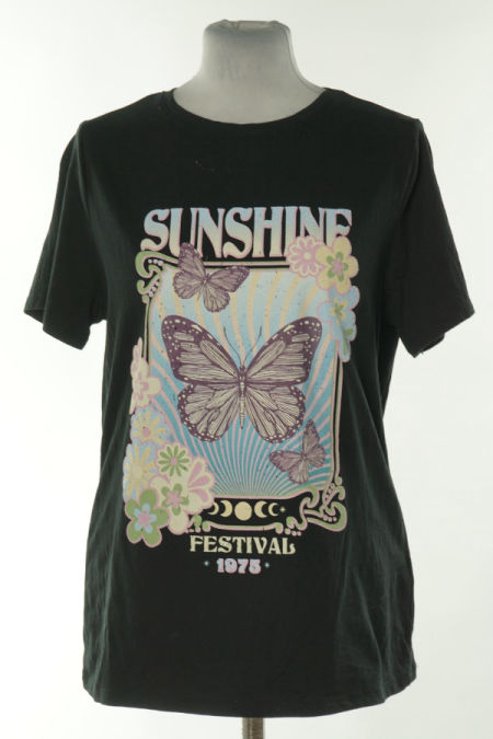 Koszulka czarna nadruk