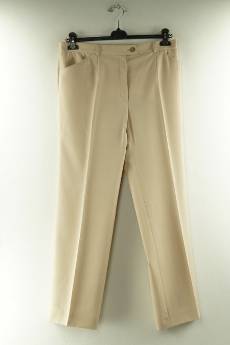 Spodnie materiałowe beżowe