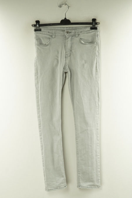 Spodnie szare jeansowe