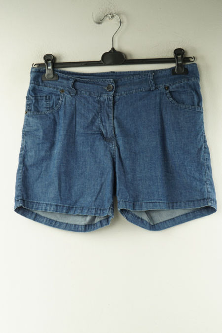 Krótkie spodenki cienkie niebieskie jeansowe