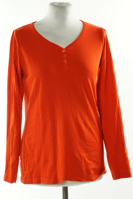 Bluzka czerwona gładka