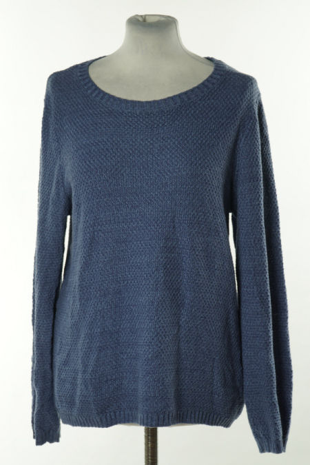 Sweter niebiesko-fioletowy