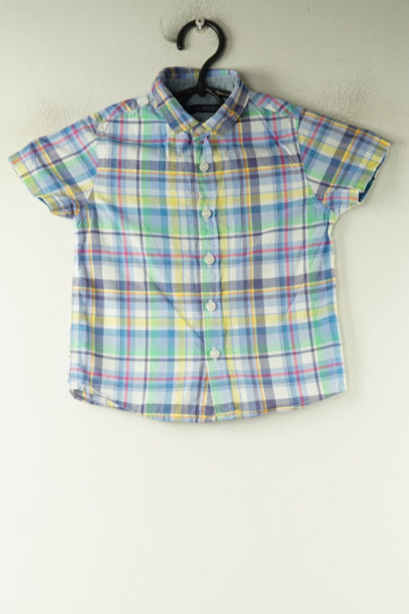 Koszula niebieska w kratkę