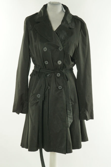 Płaszcz czarny cienki