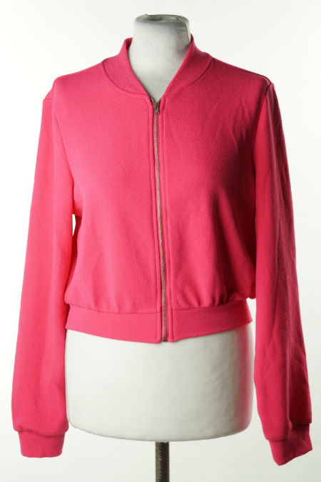 Bluza różowa krótka 