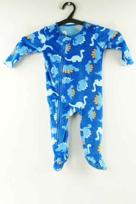 Pajac niebieski w dinozaury