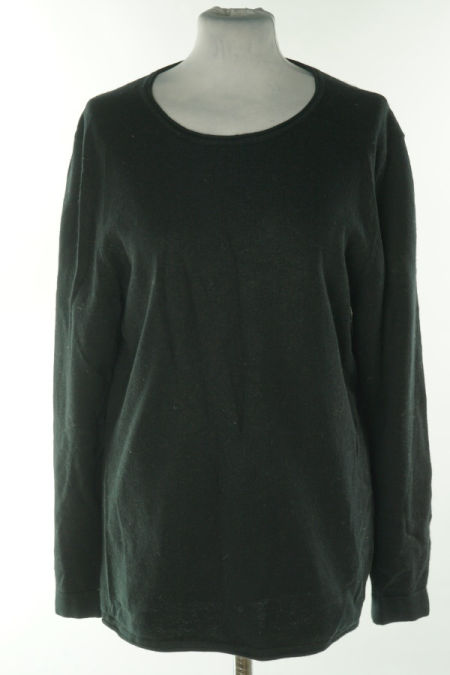 Sweter czarny gładki