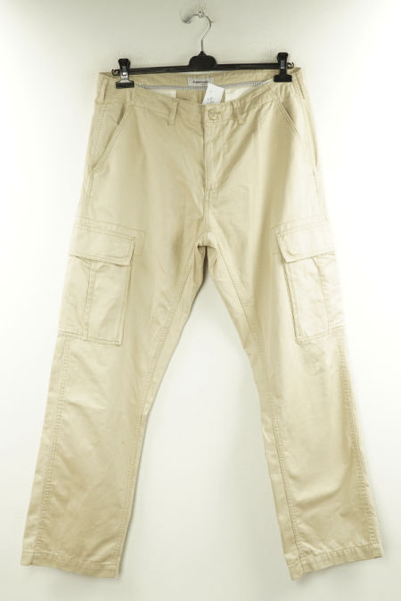 Spodnie beżowe jeansowe