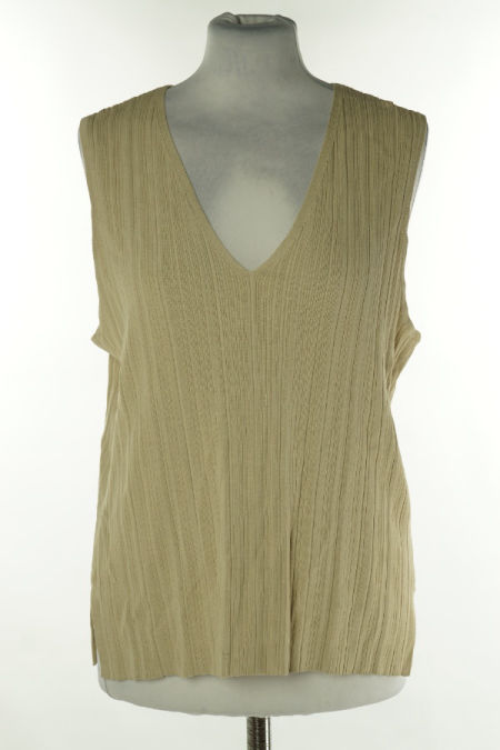 Bluzka beżowa na ramiączkach