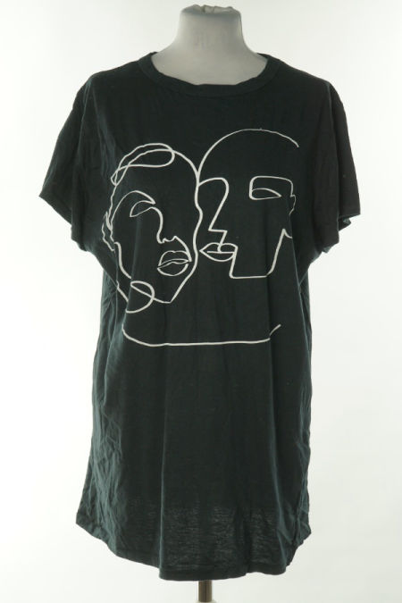 Koszulka czarna twarz