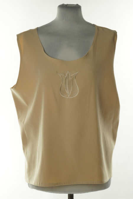 Koszulka beżowa kwiat