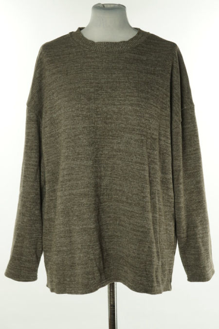 Sweter szaro-brązowy, PRIMARK