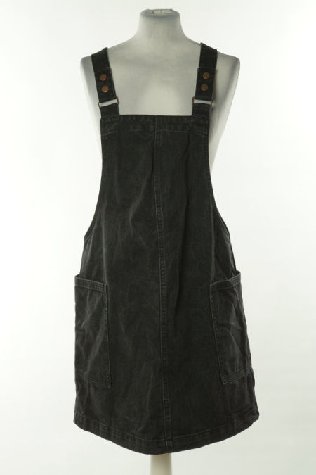 Sukienka jeansowa ciemnoszara