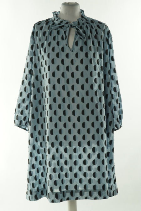 Tunika niebieska w koła