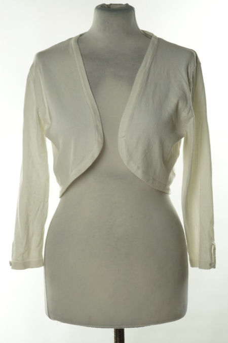 Narzutka biała sweterkowa