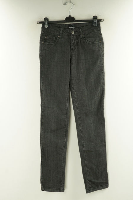 Spodnie czarne jeansowe