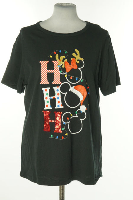 Koszulka czarna świąteczna