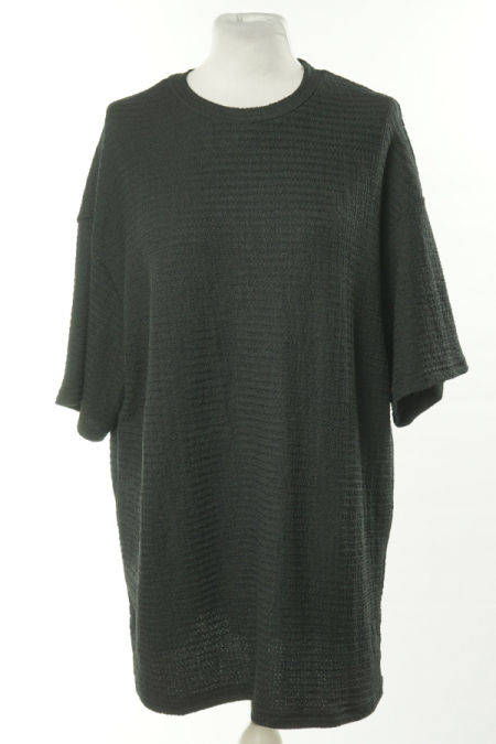 Tunika czarna z tłoczonym wzorem