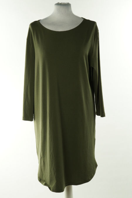 Sukienka zielona gładka