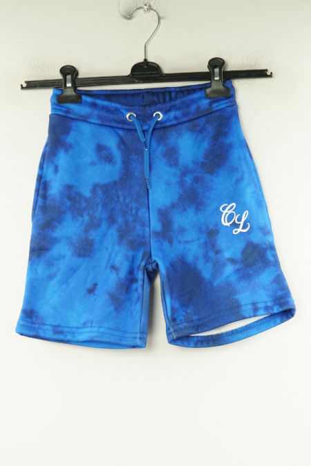 Krótkie spodenki niebiesko czarne