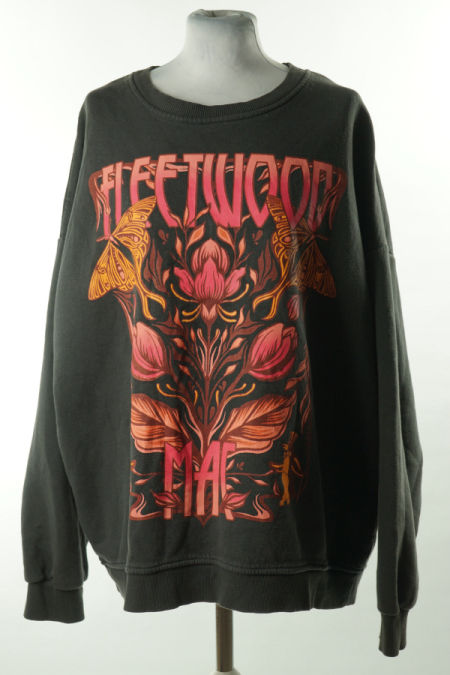 Bluza szara z dużym nadrukiem