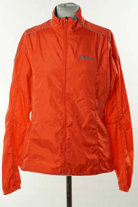 Cienka kurtka pomarańczowa