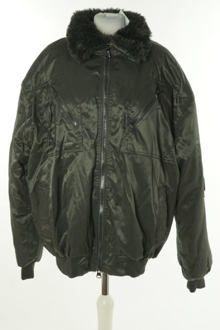 Kurtka czarna z odpinanym ociepleniem