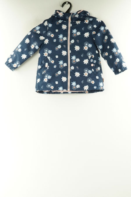 Kurtka granatowa w kwiatki, C&A