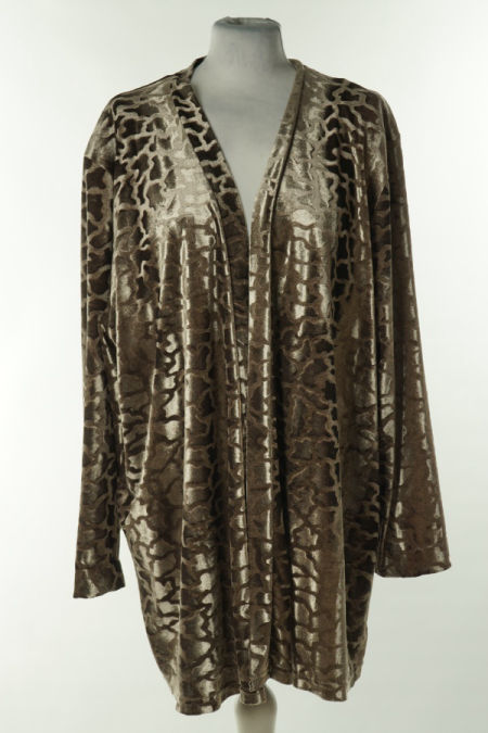 Narzutka panterkowa z weluru 