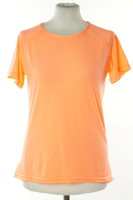 Koszulka pomarańczowa neonowa sportowa