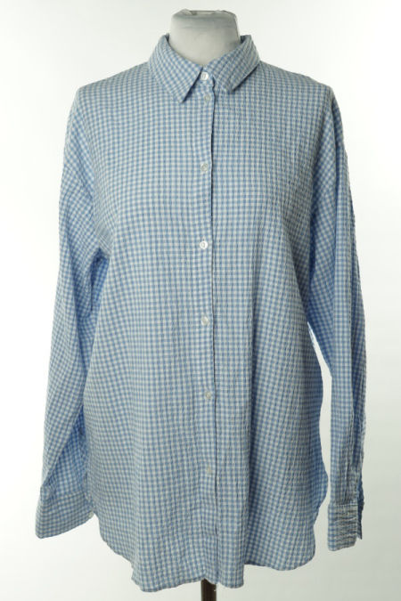 Koszula niebiesko-biała w kratkę
