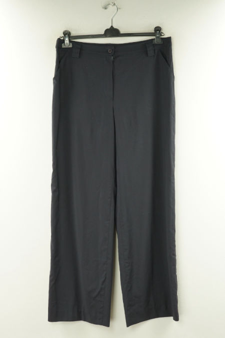 Spodnie materiałowe granatowe