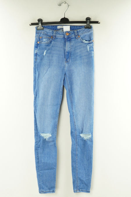 Spodnie niebieskie jeansowe