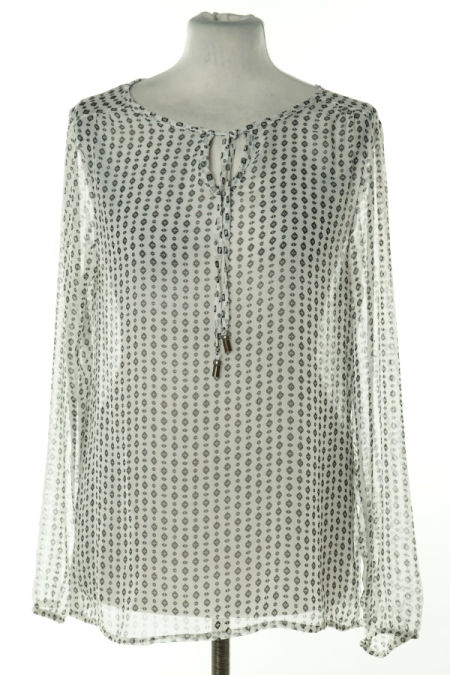 Bluzka biało-czarna