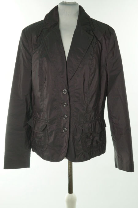 Kurtka cienka fioletowa połyskująca