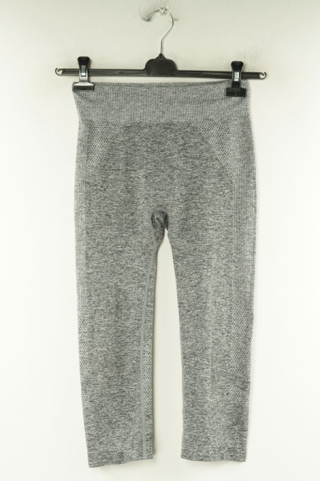 Legginsy 3/4 szare melanż