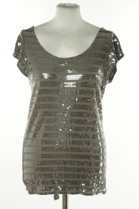 Koszulka szara cekinowa