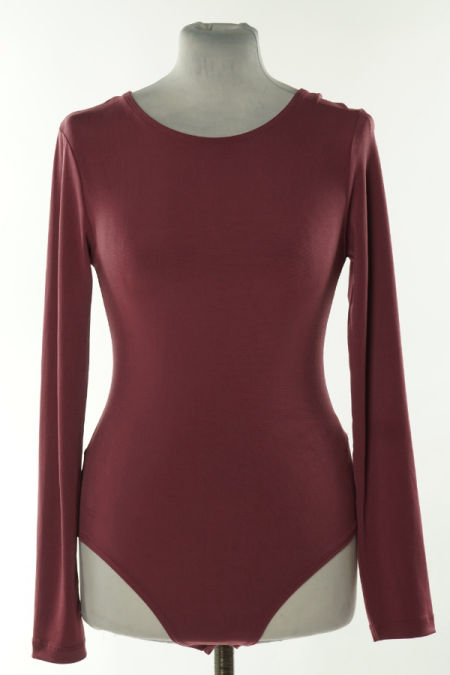 Body bordowe z wiązaniem