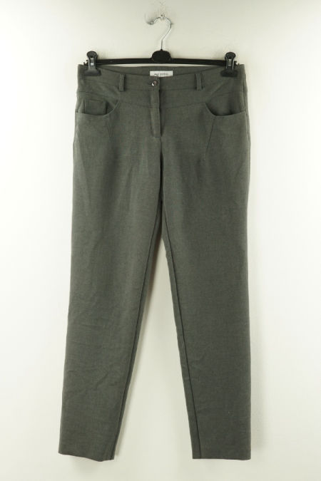 Spodnie materiałowe szare