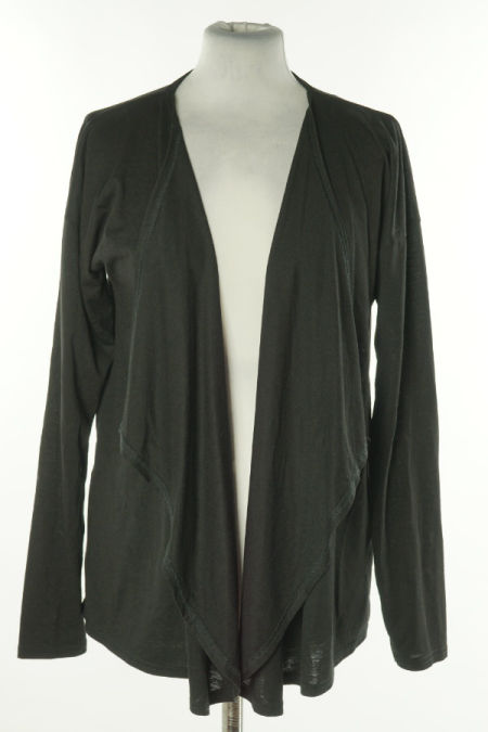 Narzutka czarna asymetryczna